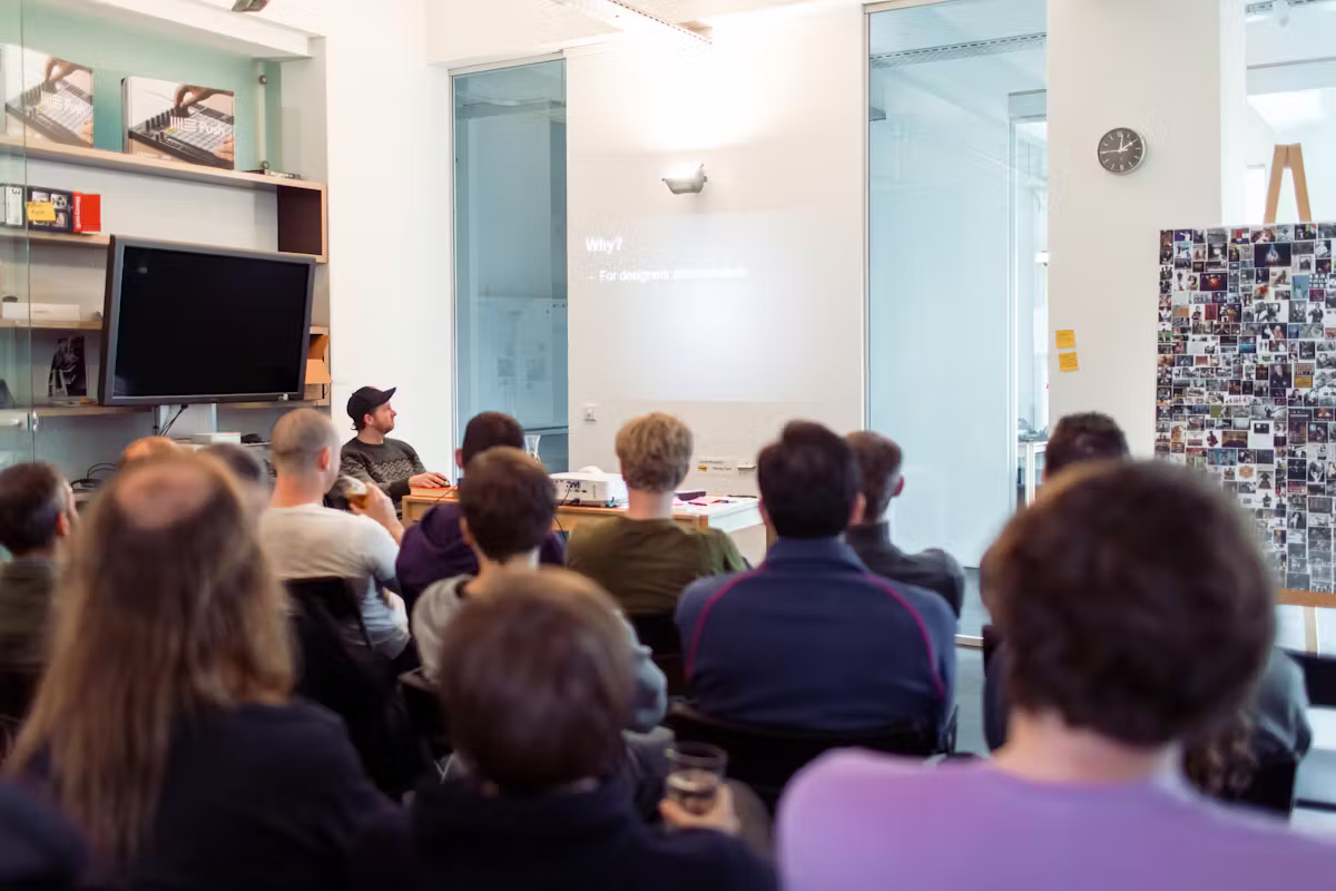 people having a meeting